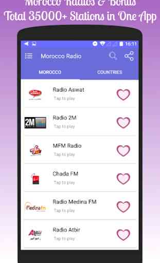 All Morocco Radios in One App 1