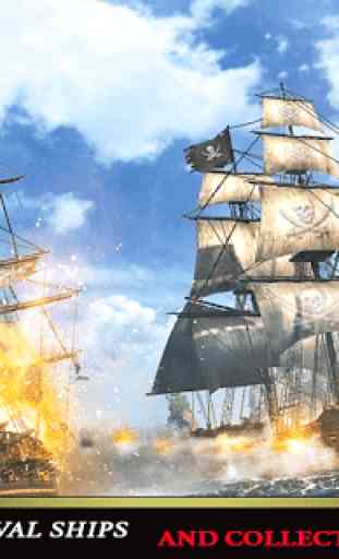 Barco de Guerra - Piratas real Batalla Lucha 18 1