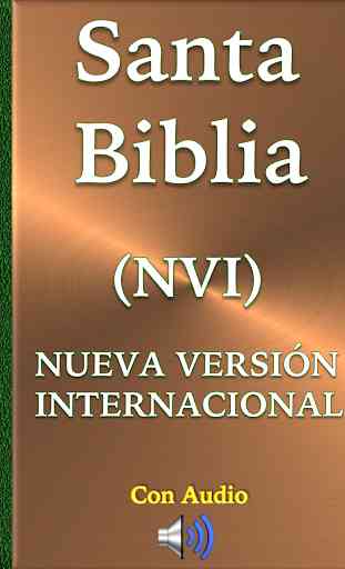 Biblia Nueva Versión Internacional (NVI) Con Audio 1