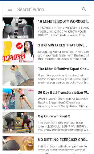 Big Buttocks Exercise - Hips, Legs & Butt Workout 2