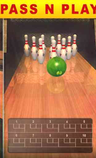 Bowling Masters Clash 3D Challenge Juego 1
