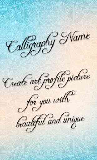 CALLIGRAPHY NAME - Add text over Photo 2