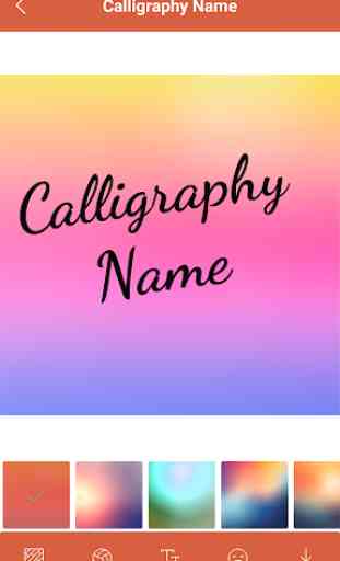CALLIGRAPHY NAME - Add text over Photo 3