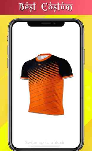 diseño de equipo de camiseta de fútbol 1