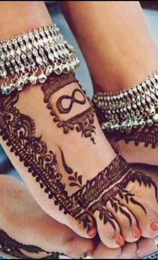 Diseño fácil de Henna Mehndi 2