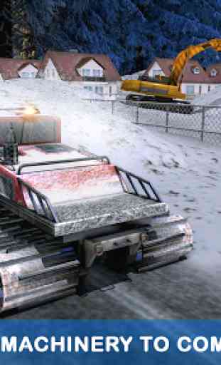 Excavator Pull Tractor: City Snow Cleaner 1