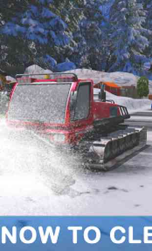 Excavator Pull Tractor: City Snow Cleaner 3