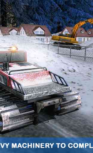 Excavator Pull Tractor: City Snow Cleaner 4