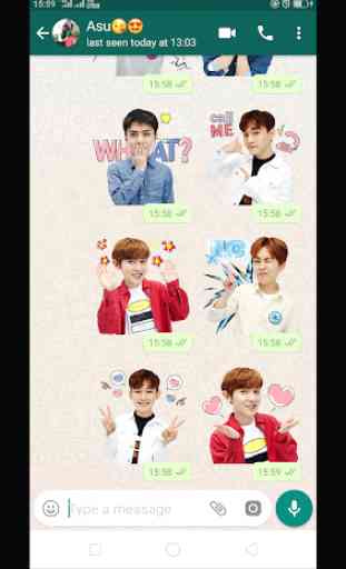 EXO WAStickerApps : Stickers for Whatsapp 4