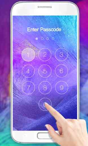 Galaxy S6 3D Live Lock Screen Theme Wallpapers 1