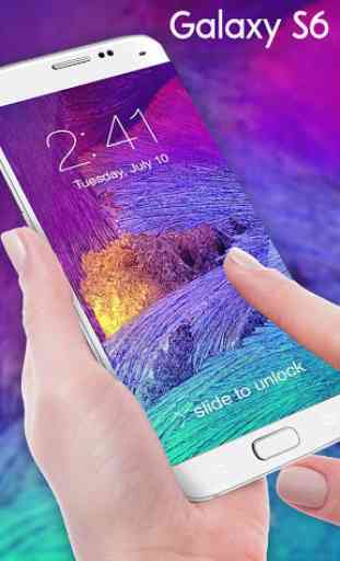 Galaxy S6 3D Live Lock Screen Theme Wallpapers 2