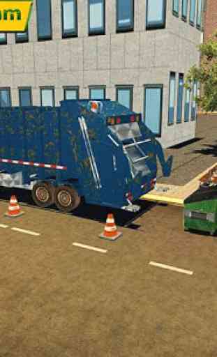 Garbage Truck Simulator 2018 City Cleaner Service 1