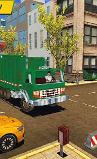 Garbage Truck Simulator 2018 City Cleaner Service 2