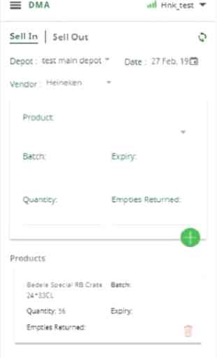 Heineken Distributor App 3