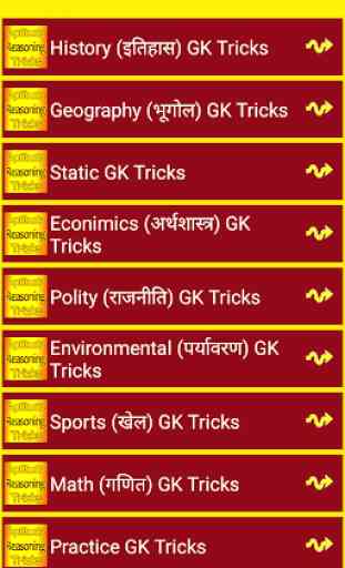Hindi GK Tricks 2019 1