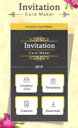 Invitation Card Maker : Digital Invitation Card 1