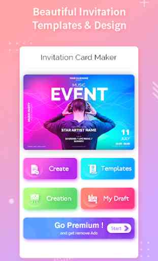 Invitation Maker : Invitation Card Maker 1