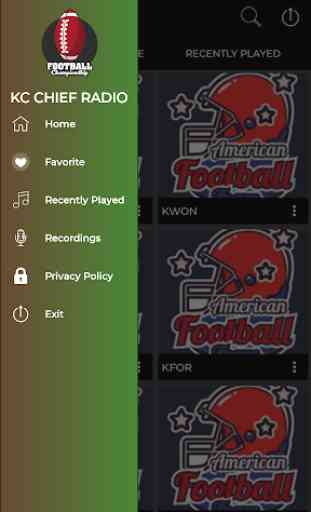 Kansas City football Radio App 2