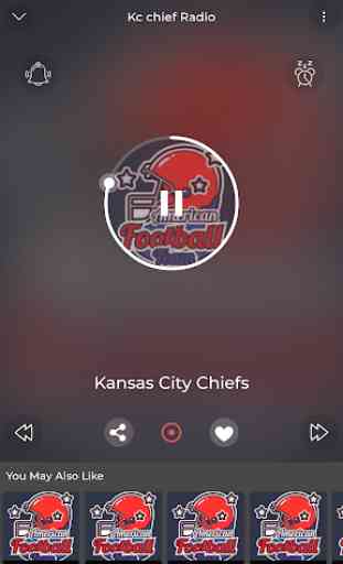 Kansas City football Radio App 3