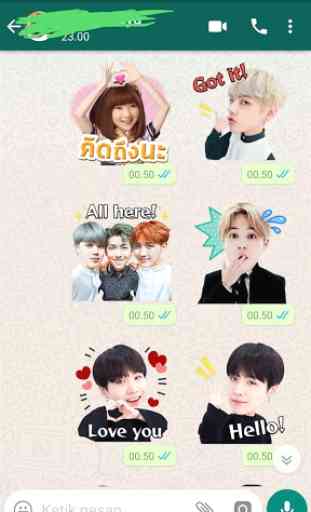 KPOP WAStickerApps : Korean Stickers for Whatsapp 4