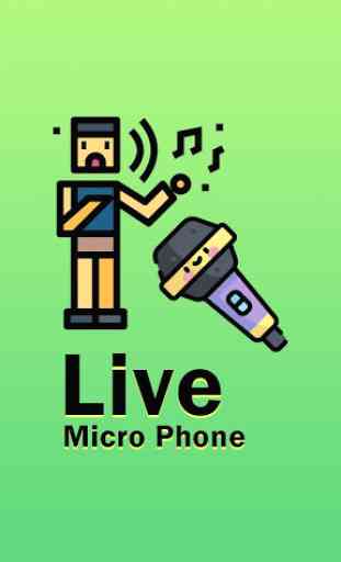 Live Microphone & Announcement Mic, Loudspeaker 1