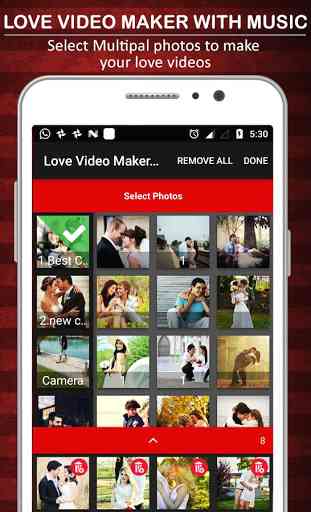 Love Video Maker with Song Pro 1