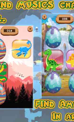 Memory games: Dinosaur pair matching games free 2