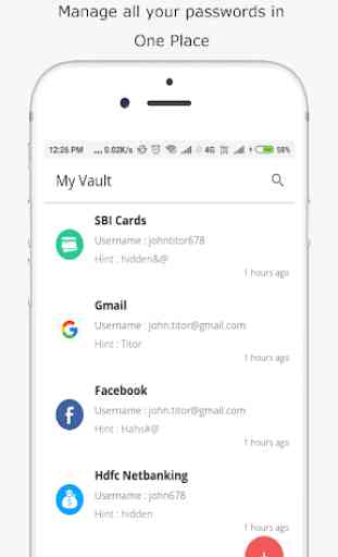 My Vault - Offline Password and Notes Manager 2
