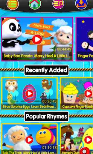 Nursery Rhymes World - Kids Songs and Videos 1