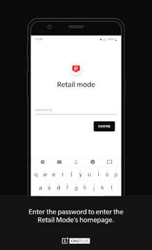 OnePlus Retail Mode 1