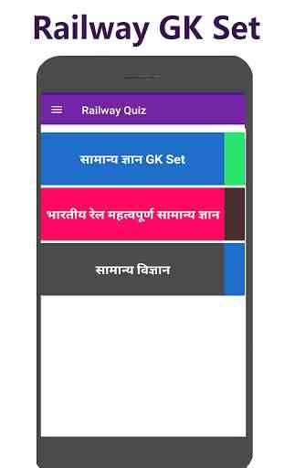 Railway GK Practice Set in Hindi 1