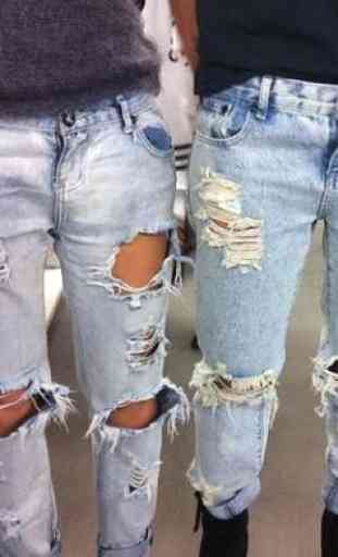 Ripped Jeans Diseño 4