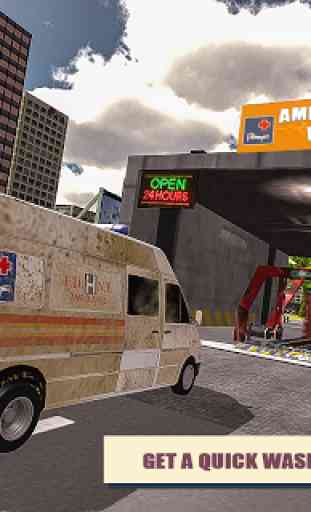 Simulador real ambulancia lavado de camiones 2018 3