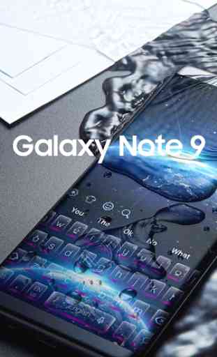 Teclado para Galaxy Note 9 1