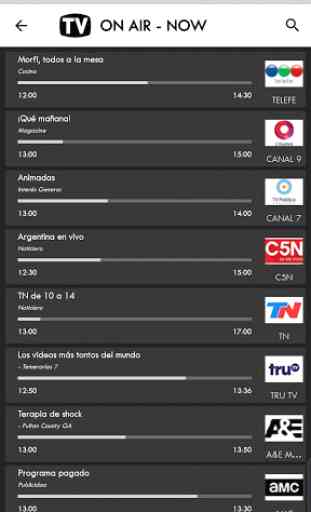 TV Argentina Programação de TV Gratis 2