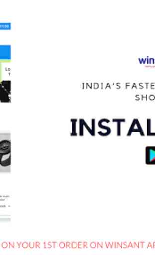 Winsant App - Best Online Shopping Store India 1
