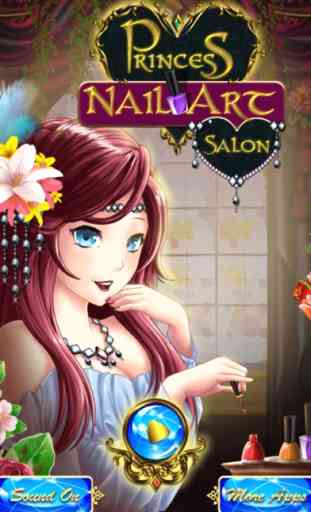 Princesa Nail Art Salon : juego de manicura para chicas ! cuidar las uñas 1