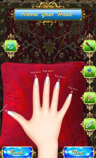 Princesa Nail Art Salon : juego de manicura para chicas ! cuidar las uñas 3