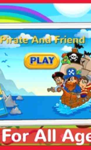 Pirates Jigsaw Puzzles Games For Kids & Toddlers! 1