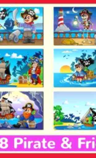 Pirates Jigsaw Puzzles Games For Kids & Toddlers! 2