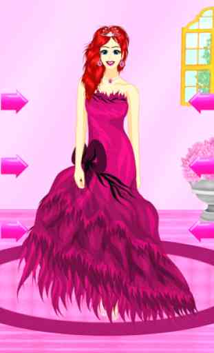 Princesa vestido moda salón mi 4