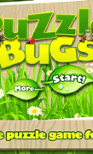 Rompecabezas Bugs - Rompecabezas de insectos para niños pequeños 1