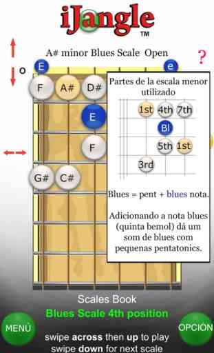 iJangle Guitarra Acordes más - Libro de acorde, con las notas, y afinador de guitarra 1