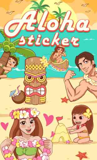 Aloha Summer Sticker for Snapchat 1