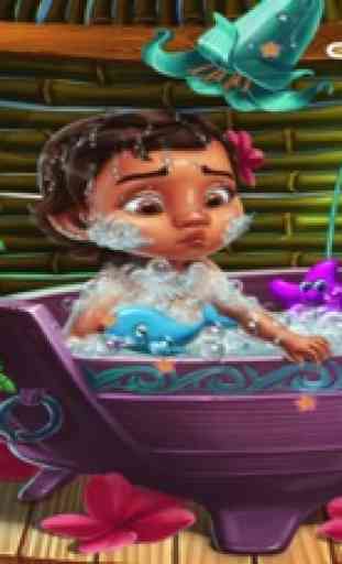 Baño de bebé Mona - Puedes jugar sin Internet 3