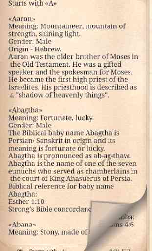 Bible Names with Meaning 1