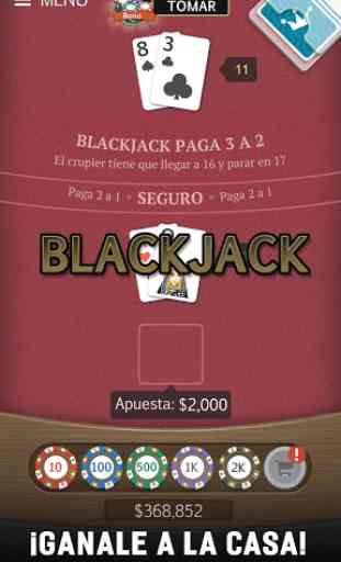 Blackjack 21 Jogatina: Juego de Cartas y Casino 3