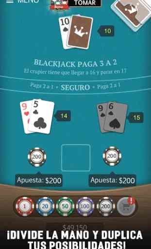 Blackjack 21 Jogatina: Juego de Cartas y Casino 4