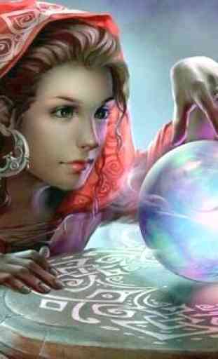 Bola de cristal real- Bola mágica de clarividencia 3