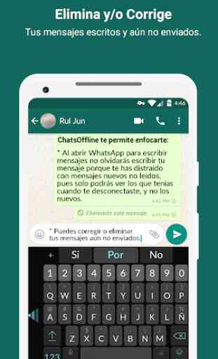 Chats Offline para WhatsApp y Más | Sin ser visto 4